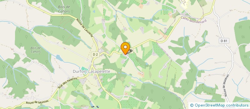 localisation de l'entreprise MONSIEUR MATHIEU DERRIEN à DURFORT-LACAPELETTE