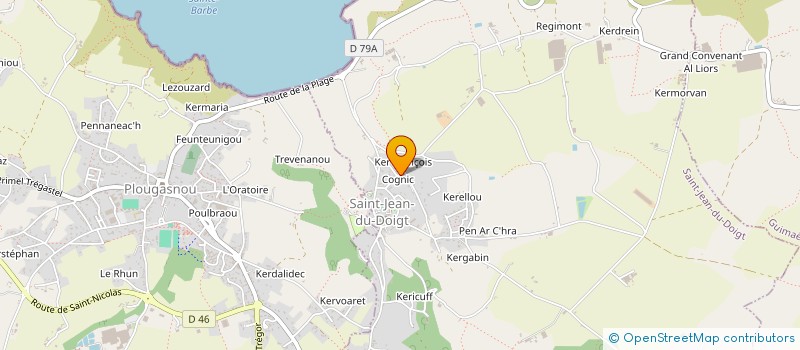 localisation de l'entreprise MONSIEUR MATHIEU DESCRIAUD  SAINT-JEAN-DU-DOIGT