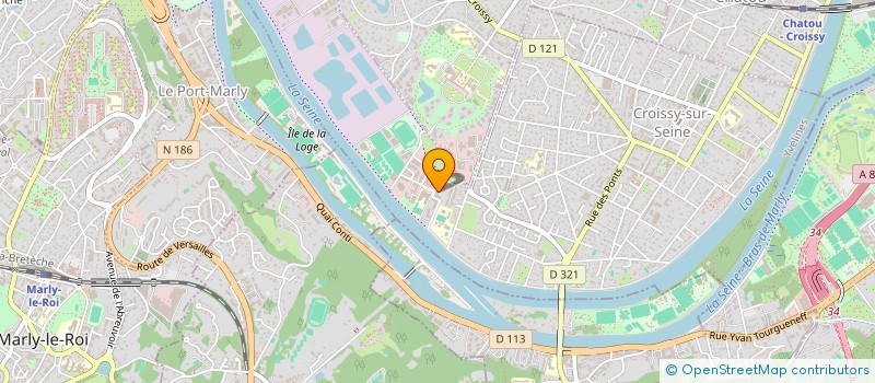 localisation de l'entreprise MONSIEUR MATHIEU DESSAIN-GELINET  CROISSY-SUR-SEINE