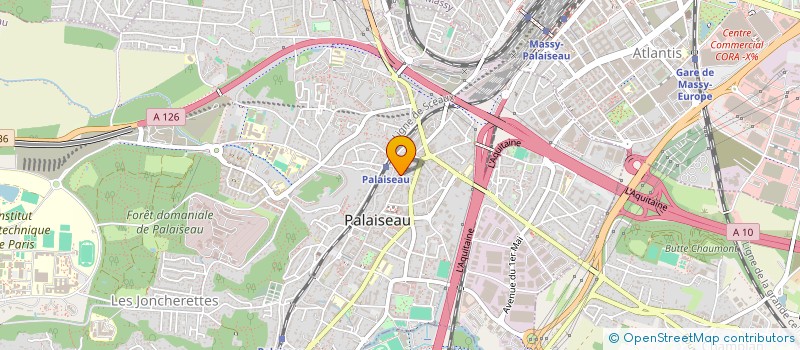 localisation de l'entreprise MONSIEUR MATHIEU DESSUPOIU à PALAISEAU