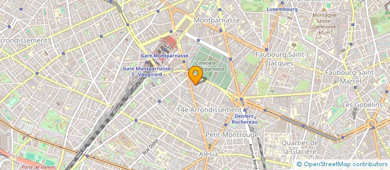 localisation de l'entreprise MONSIEUR MATHIEU DEVEAU  PARIS