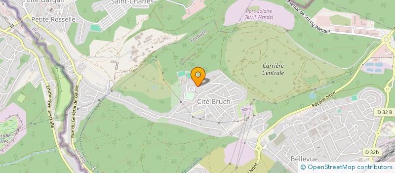 localisation de l'entreprise MONSIEUR MATHIEU DIDIER  FORBACH