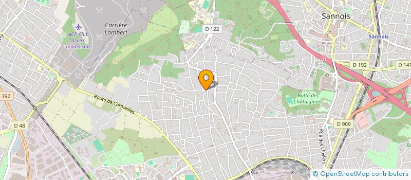 localisation de l'entreprise MONSIEUR MATHIEU DIM  ARGENTEUIL