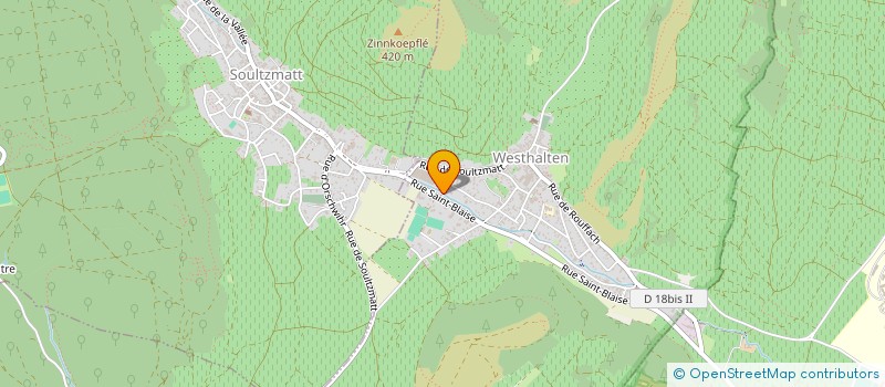 localisation de l'entreprise MONSIEUR MATHIEU DIRINGER  WESTHALTEN