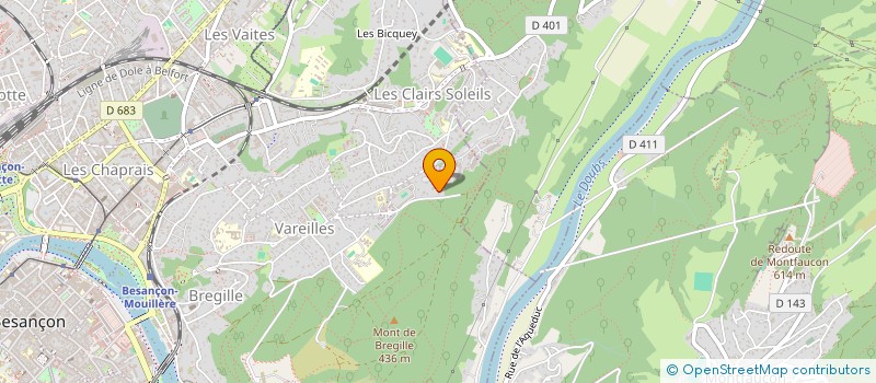 localisation de l'entreprise MONSIEUR MATHIEU DIZIEN CHEVIET à BESANCON