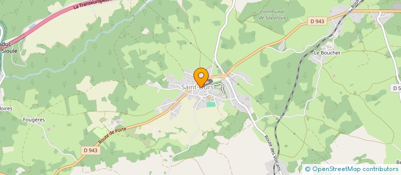 localisation de l'entreprise MONSIEUR MATHIEU DO COUTO  SAINT-OURS