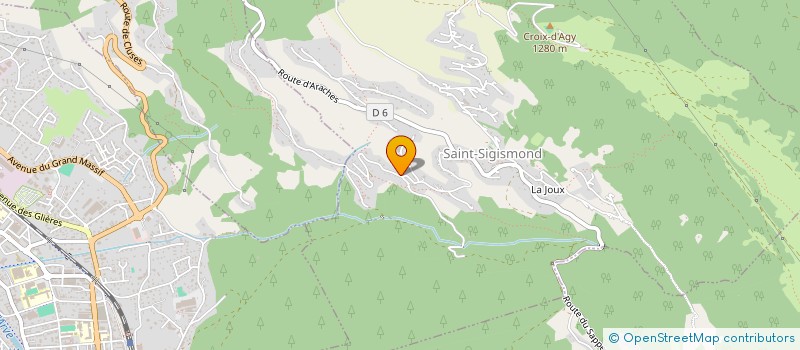 localisation de l'entreprise MONSIEUR MATHIEU DOUBLEL  SAINT-SIGISMOND