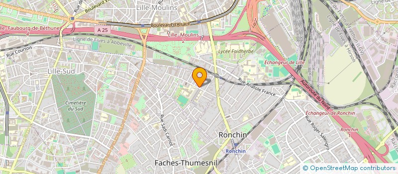 localisation de l'entreprise MONSIEUR MATHIEU DREAN  LILLE