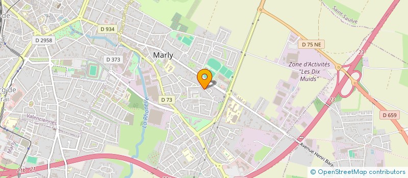 localisation de l'entreprise MONSIEUR MATHIEU DREMAUX LAISNE  MARLY