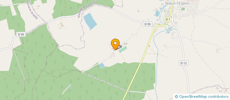 localisation de l'entreprise MONSIEUR MATHIEU DROUOT  NIEUIL-L'ESPOIR