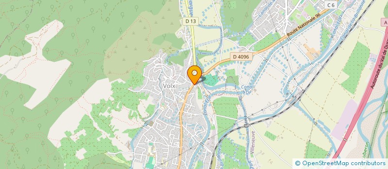 localisation de l'entreprise MONSIEUR MATHIEU DROUSIE  VOLX