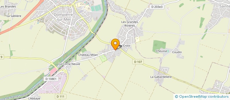 localisation de l'entreprise MONSIEUR MATHIEU DRUAULT  DOMPIERRE-SUR-MER