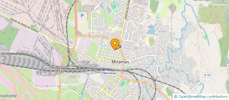 localisation de l'entreprise MONSIEUR MATHIEU DUBOIS à MIRAMAS