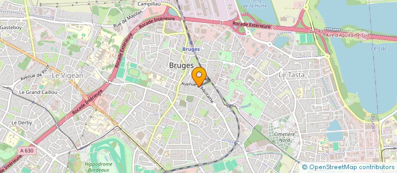 localisation de l'entreprise MONSIEUR MATHIEU DUBOIS à BRUGES