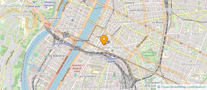 localisation de l'entreprise MONSIEUR MATHIEU DUCHENE  LYON