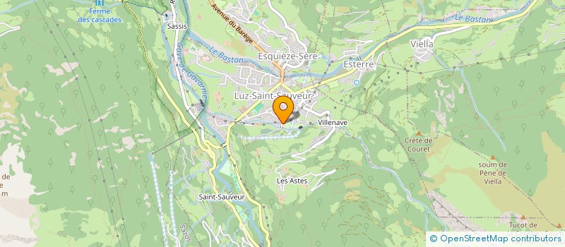 localisation de l'entreprise MONSIEUR MATHIEU DUCOUMEAU  LUZ-SAINT-SAUVEUR