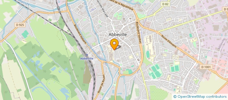 localisation de l'entreprise MONSIEUR MATHIEU DUCROCQ à ABBEVILLE