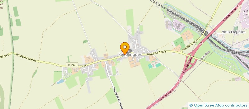 localisation de l'entreprise MONSIEUR MATHIEU DUCROCQ  PEUPLINGUES