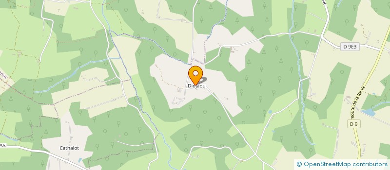 localisation de l'entreprise MONSIEUR MATHIEU DUFFOUR  AILLAS