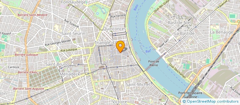 localisation de l'entreprise MONSIEUR MATHIEU DUFOUR  BORDEAUX