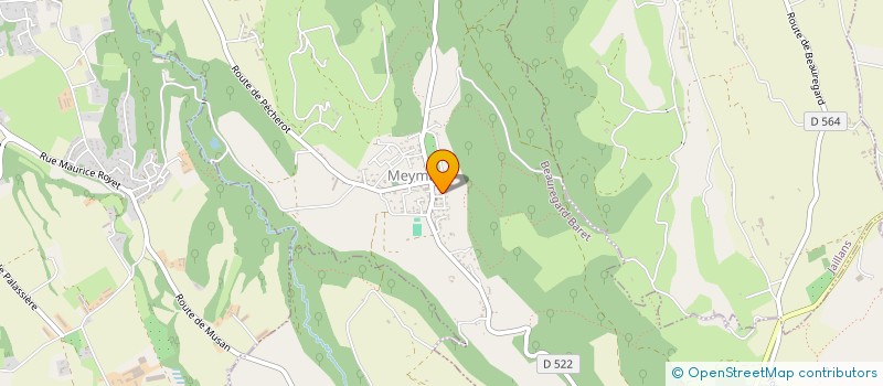 localisation de l'entreprise MONSIEUR MATHIEU DUHAMEL  BEAUREGARD-BARET