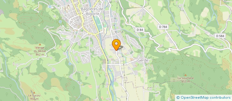 localisation de l'entreprise MONSIEUR MATHIEU DULOUT  LABASSERE