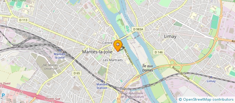 localisation de l'entreprise MONSIEUR MATHIEU DUMONT  MANTES-LA-JOLIE