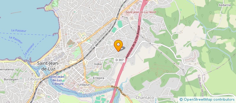 localisation de l'entreprise MONSIEUR MATHIEU DUPOUY à SAINT-JEAN-DE-LUZ