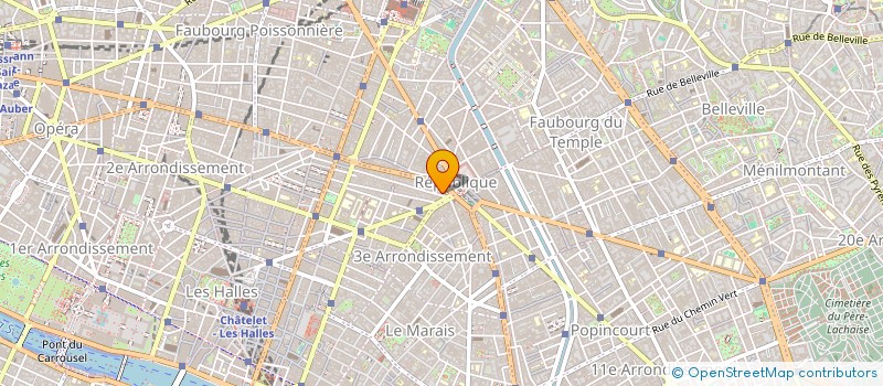 localisation de l'entreprise MONSIEUR MATHIEU DUSSAILLANT  PARIS