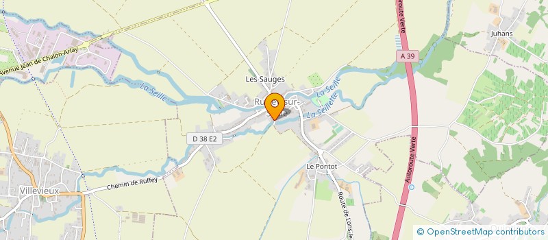 localisation de l'entreprise MONSIEUR MATHIEU DUSSO à RUFFEY-SUR-SEILLE