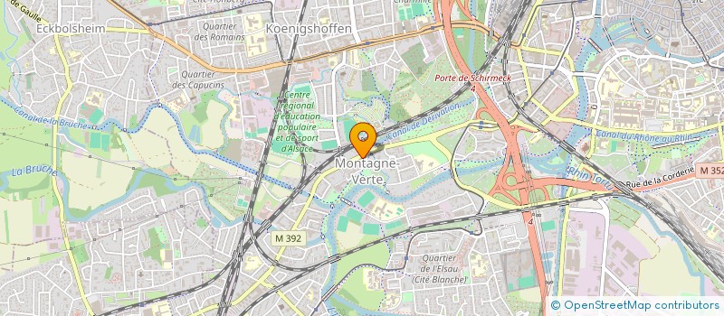 localisation de l'entreprise MONSIEUR MATHIEU DUTEURTRE  STRASBOURG