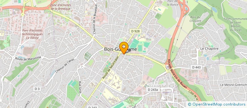 localisation de l'entreprise MONSIEUR MATHIEU DUTHU à BOIS-GUILLAUME