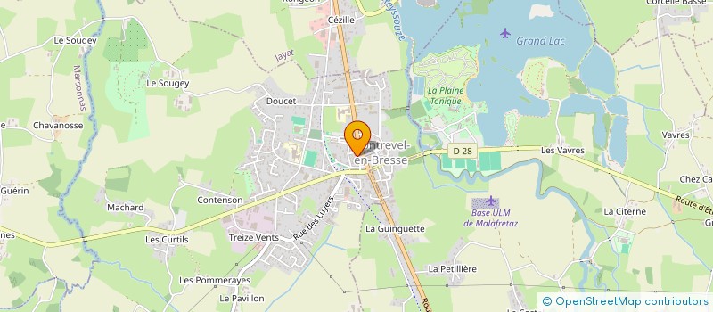 localisation de l'entreprise MONSIEUR MATHIEU DUVAL à MONTREVEL-EN-BRESSE