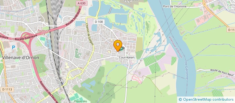 localisation de l'entreprise MONSIEUR MATHIEU ELHAIK  VILLENAVE-D'ORNON