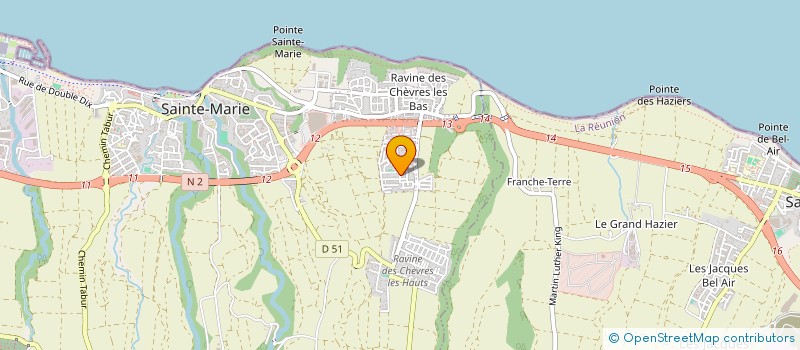 localisation de l'entreprise MONSIEUR MATHIEU ELLAMA à SAINTE-MARIE