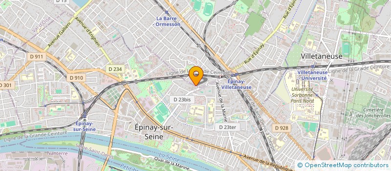 localisation de l'entreprise MONSIEUR MATHIEU EMERY à DEUIL-LA-BARRE