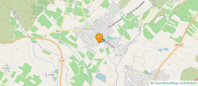 localisation de l'entreprise MONSIEUR MATHIEU ERNANDEZ à MONTBAZIN