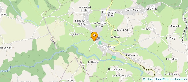 localisation de l'entreprise MONSIEUR MATHIEU ESCOT à AVEIZIEUX