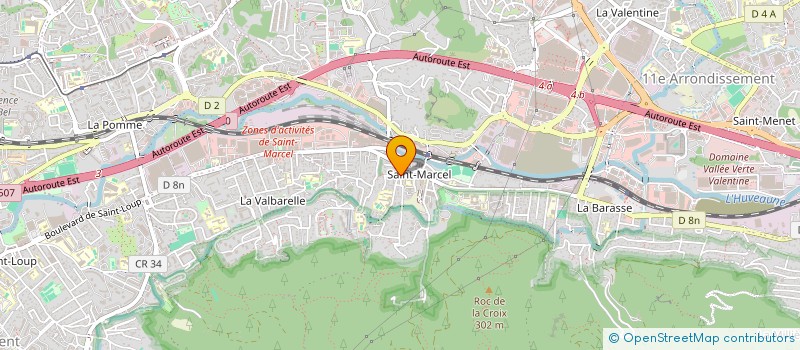 localisation de l'entreprise MONSIEUR MATHIEU ESPOSITO  MARSEILLE