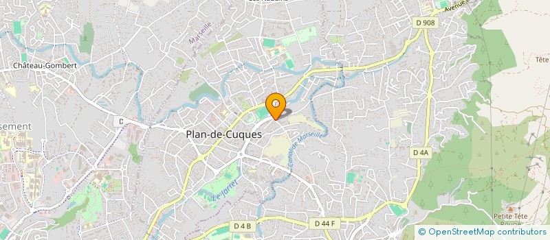 localisation de l'entreprise MONSIEUR MATHIEU ESPOSITO à PLAN DE CUQUES