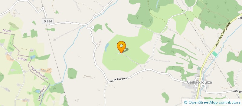 localisation de l'entreprise MONSIEUR MATHIEU ESTEBE  GAILLAC-TOULZA