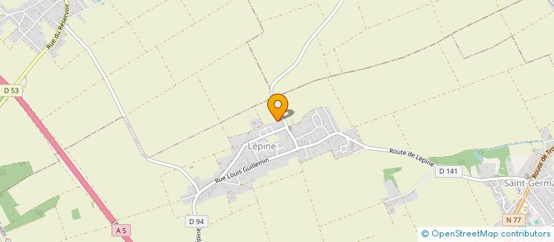 localisation de l'entreprise MONSIEUR MATHIEU ESTEVES  SAINT-GERMAIN