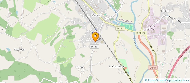 localisation de l'entreprise MONSIEUR MATHIEU FARGE  VARETZ