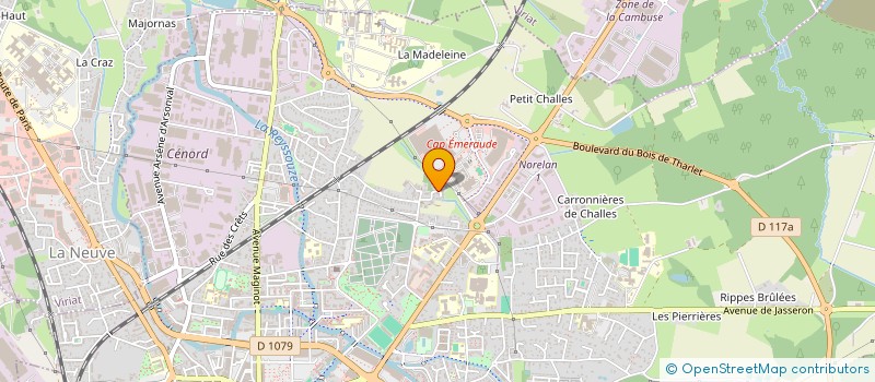 localisation de l'entreprise MONSIEUR MATHIEU FARJAS  BOURG-EN-BRESSE