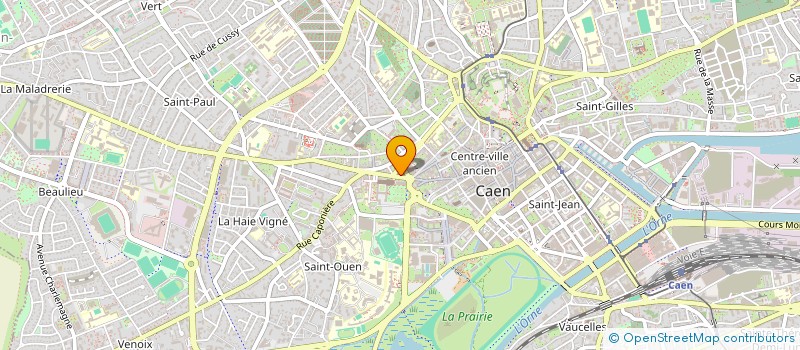 localisation de l'entreprise MONSIEUR MATHIEU FATOME à CAEN