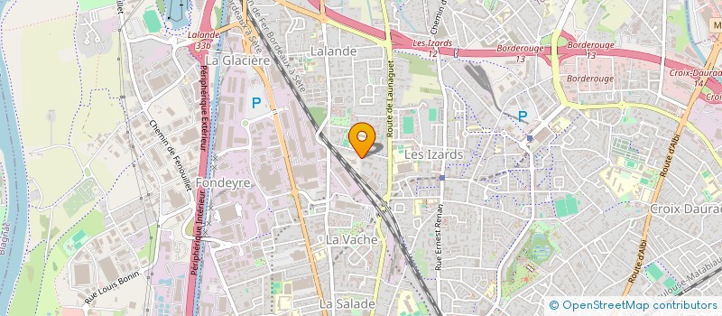 localisation de l'entreprise MONSIEUR MATHIEU FAUSTIN à TOULOUSE