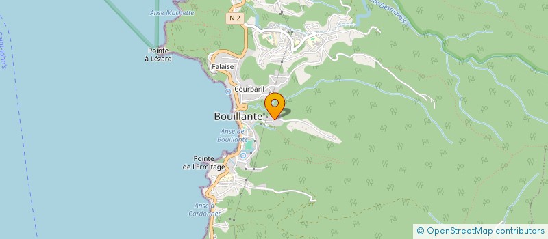 localisation de l'entreprise MONSIEUR MATHIEU FELSINA à BOUILLANTE