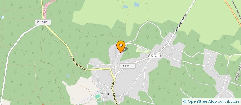 localisation de l'entreprise MONSIEUR MATHIEU FERNANDEZ  GRAYAN-ET-L'HOPITAL