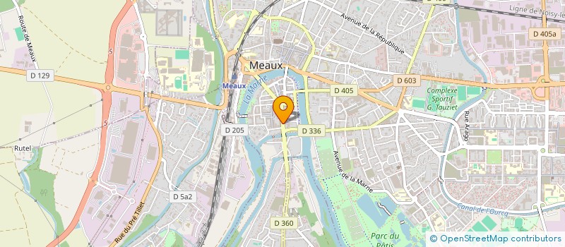 localisation de l'entreprise MONSIEUR MATHIEU FERRAND à MEAUX