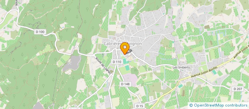 localisation de l'entreprise MONSIEUR MATHIEU FERRIER  CABRIERES-D'AVIGNON